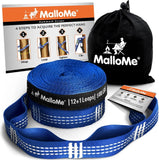 MalloMe XL Hammock Tree Straps – Set of 2